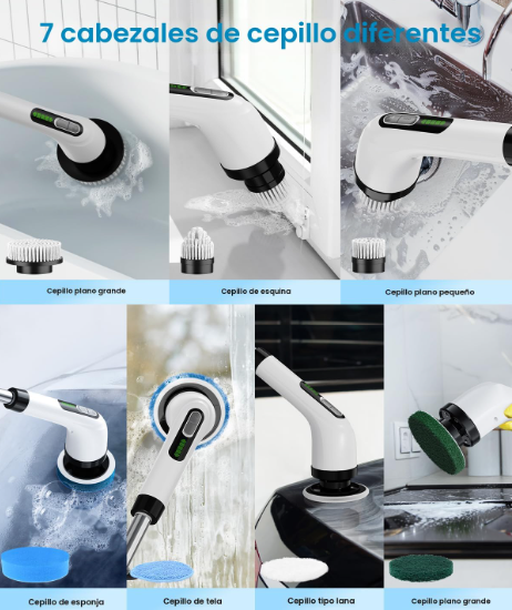 Cepillo automático anti suciedad