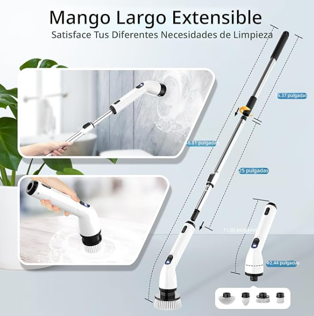 Cepillo automático anti suciedad